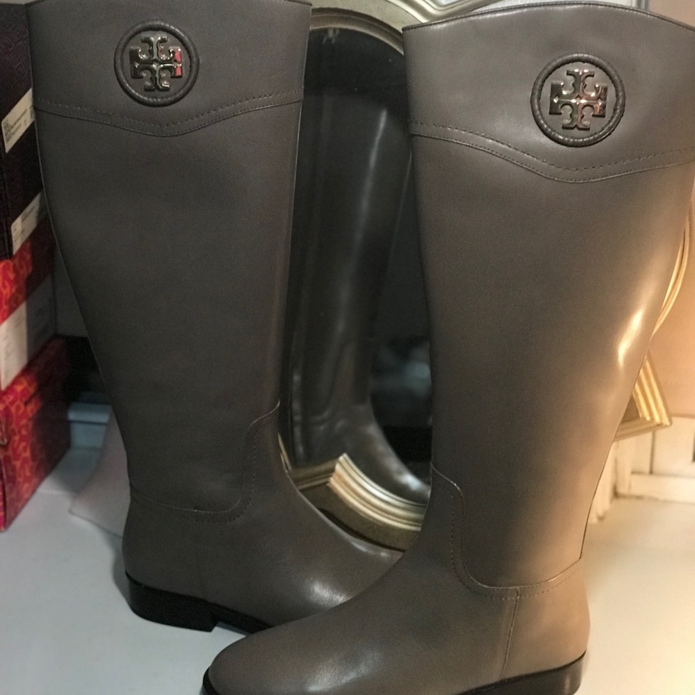 Tory Burch leather boots